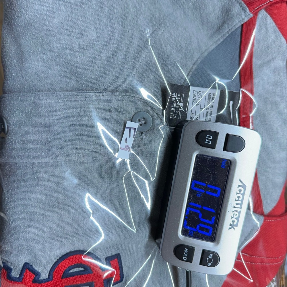 Vtg Nike St Louis Cardinals Mens Jersey Baseball MLB Button Up Grey Red Size L - Picture 10 of 10